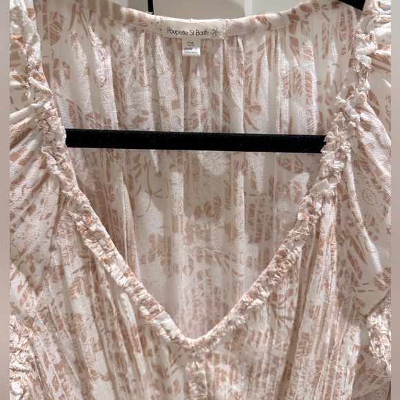 Poupette St Barth India blouse nude - Picture 8 of 10
